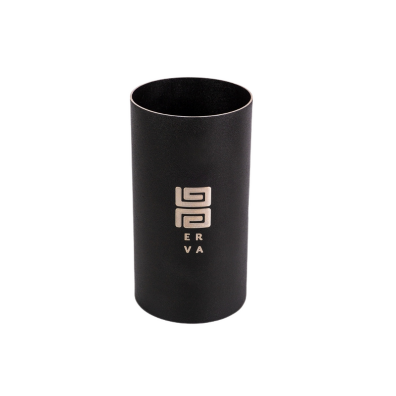 COPO BLACK REDONDO INOX 350ML - PRETO