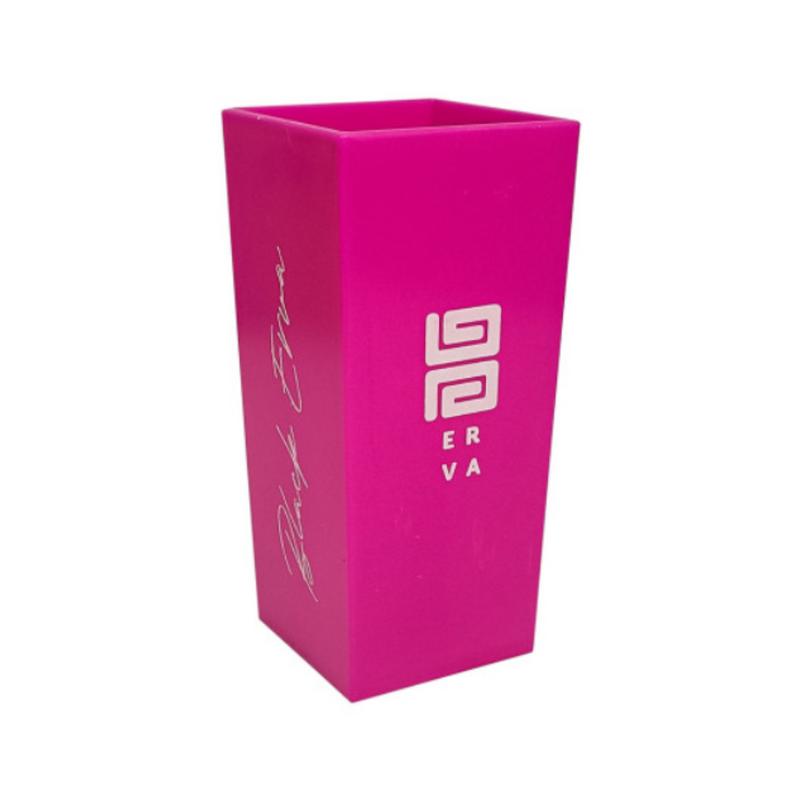 COPO BLACK QUAD ACRILICO 350ML - ROSA