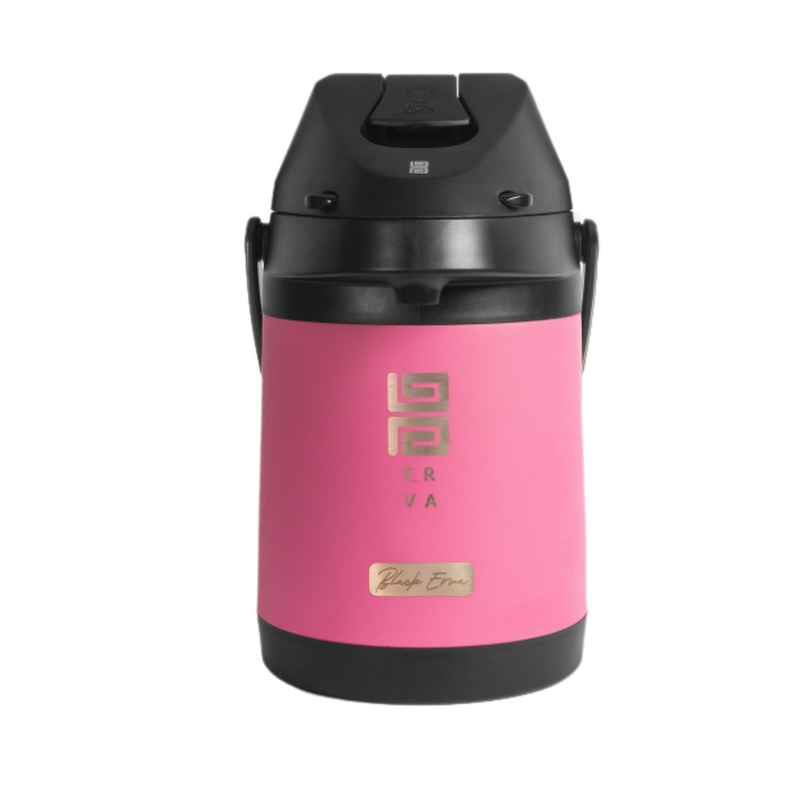 GARRAFA TERMICA BLACK 2,5L INOX ROSA