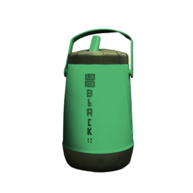 GARRAFA TERMICA PLAST BLACK 2,5L - VERDE MATE