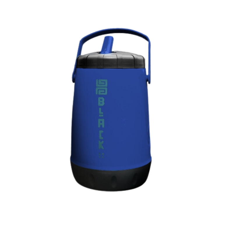 GARRAFA TERMICA PLAST BLACK 2,5L - AZUL