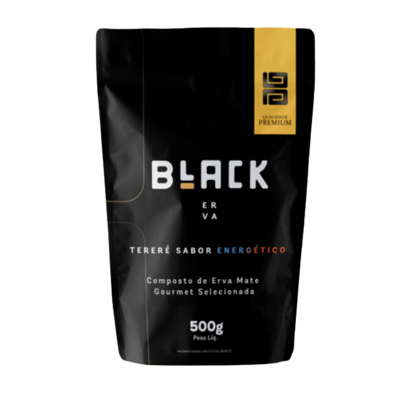 ERVA MATE BLACK ENERGETICO 500G