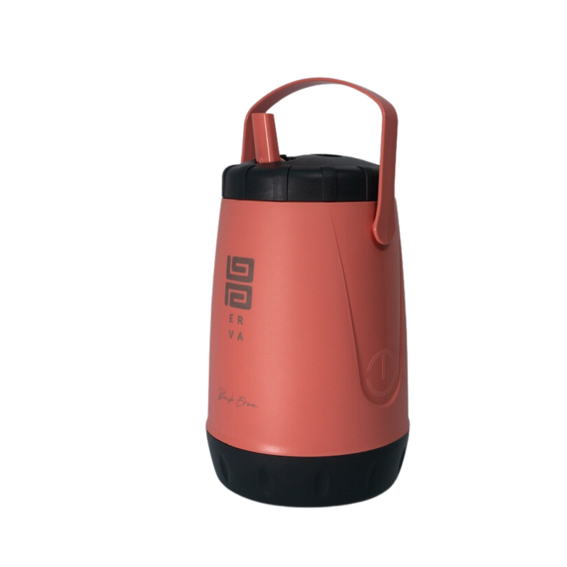 GARRAFA TERMICA PLAST BLACK 2,5L - ROSA