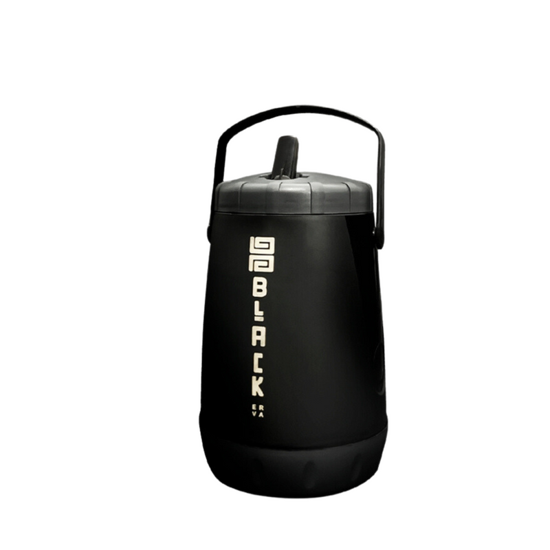 GARRAFA TERMICA PLAST BLACK 2,5L - PRETO